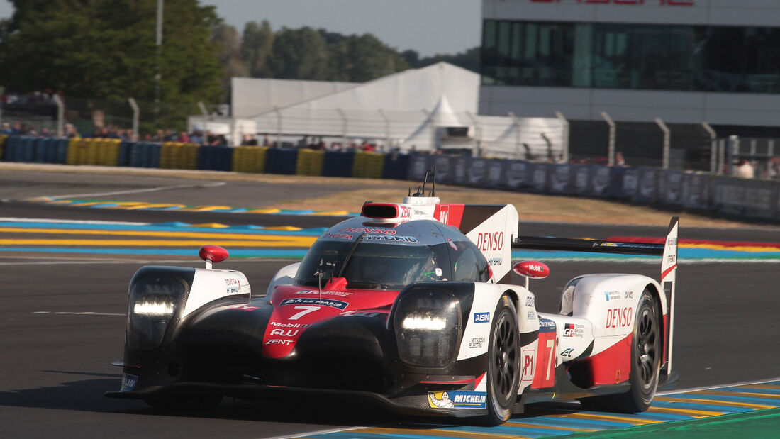 Toyota TS050 Hybrid - Startnummer #7 - 24h-Rennen Le Mans 2017 - 2. Qualifying 