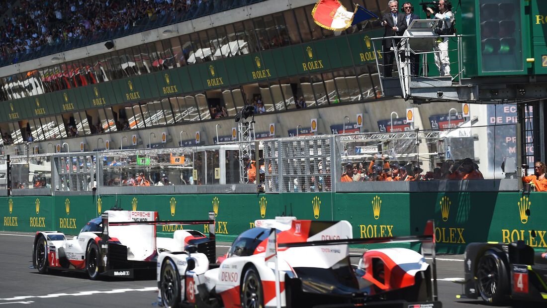 Toyota TS050 Hybrid - Startnummer #9 - 24h-Rennen Le Mans 2017 - Smastag - 17.6.2017