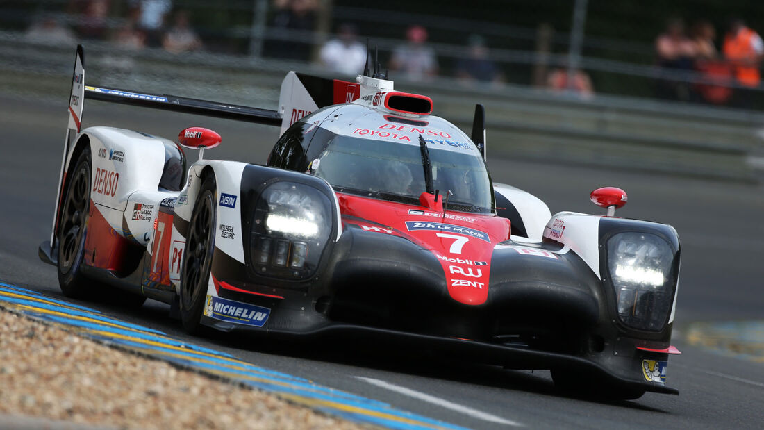 Toyota TS050 Hybrid - Vortest - 24h-Rennen Le Mans 2017