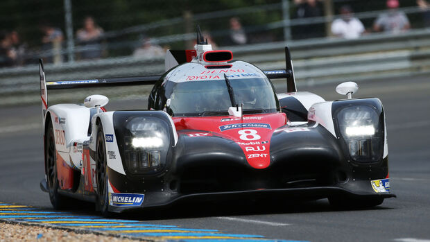 Toyota TS050 Hybrid - Vortest - 24h-Rennen Le Mans 2017