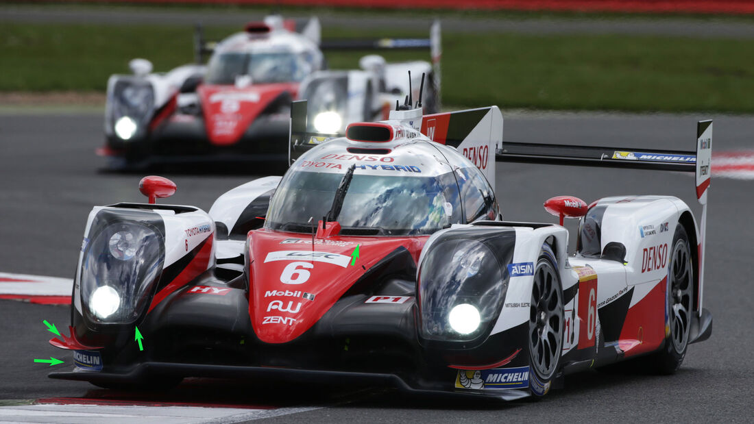 Toyota TS050 Hybrid- WEC - LMP1 - Technik - Silverstone 2016