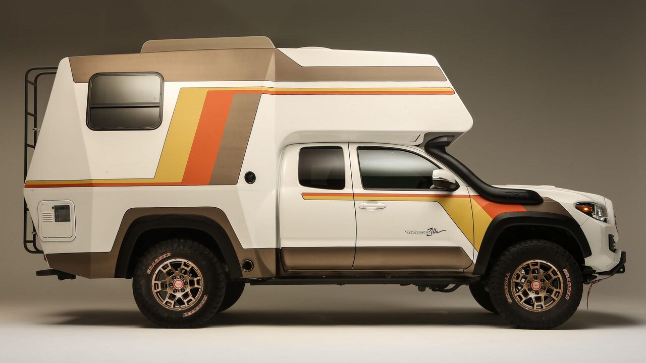 Toyota Tacozilla: V6-Pick-up-Camper im Eigthies-Style