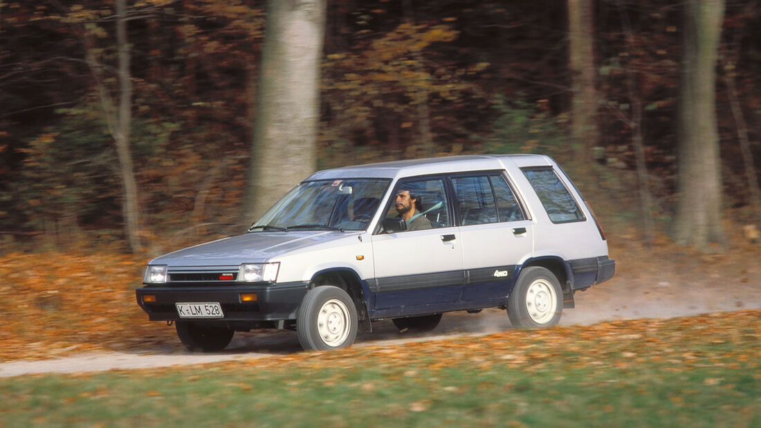 Toyota Tercel 4WD, Seitenansicht