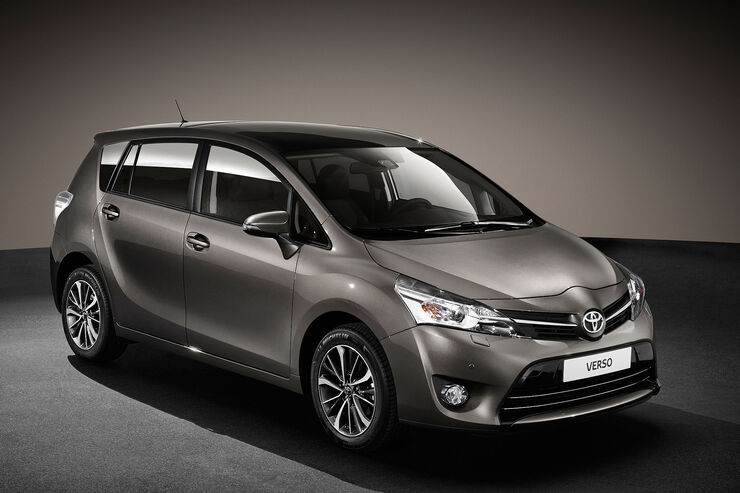 Toyota Verso Modellpflege 2016 Mehr Sicherheit