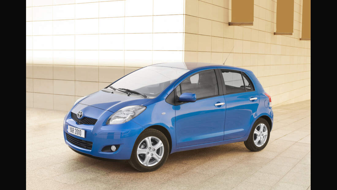 Toyota Yaris Leichte Überarbeitung für 2010 auto motor und sport