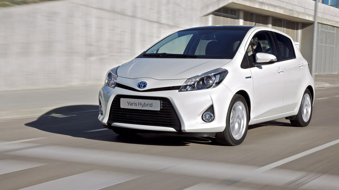 Toyota Yaris Hybrid, Frontansicht