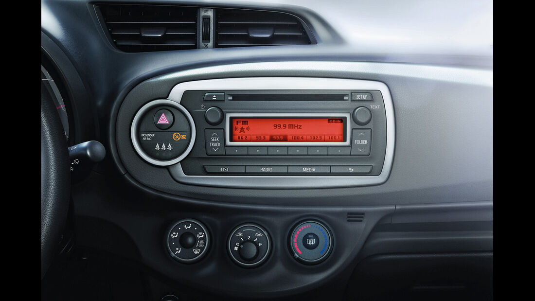 Toyota Yaris, Radio