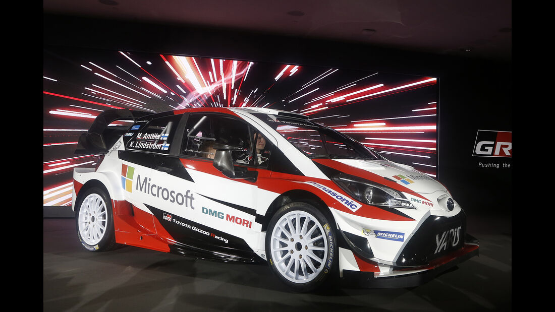 Toyota Yaris WRC - Team-Präsentation 2017