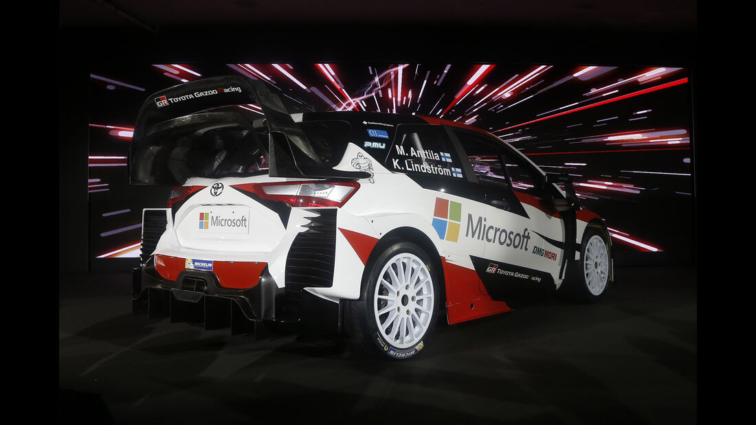 Toyota Yaris WRC - Team-Präsentation 2017