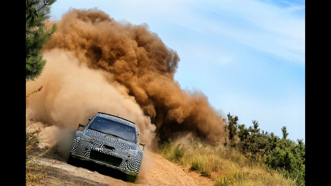 Toyota Yaris WRC - Testfahrten - Rallye