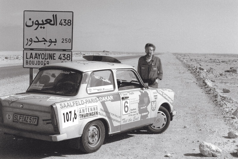 Trabant 601, Wüste, Rallye