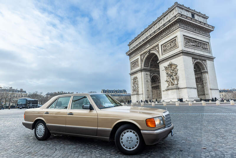 Traversée de Paris 12.01.2025 Oldtimer-Roadtrip im Winter