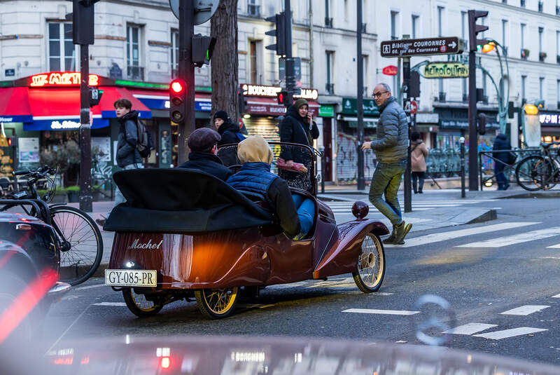 Traversée de Paris 12.01.2025 Oldtimer-Roadtrip im Winter