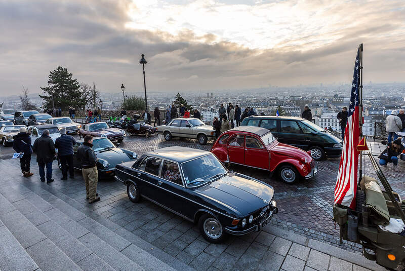 Traversée de Paris 12.01.2025 Oldtimer-Roadtrip im Winter