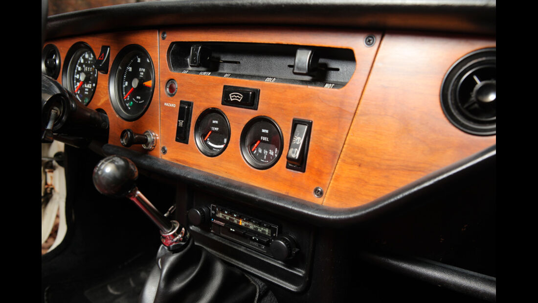 Triumph GT6, Armaturenbrett