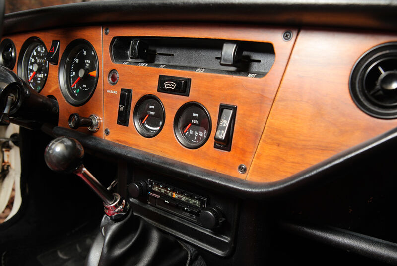 Triumph GT6, Armaturenbrett