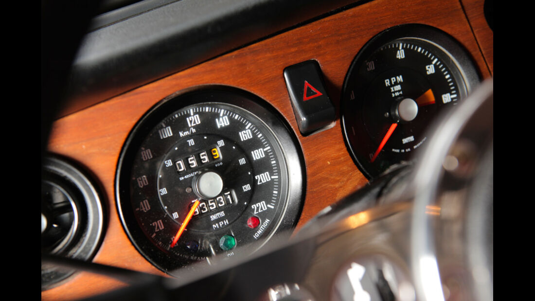 Triumph GT6, Rundinstrumente, Tacho