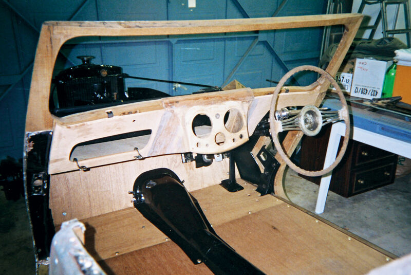 Triumph Roadster 2000, Cockpit