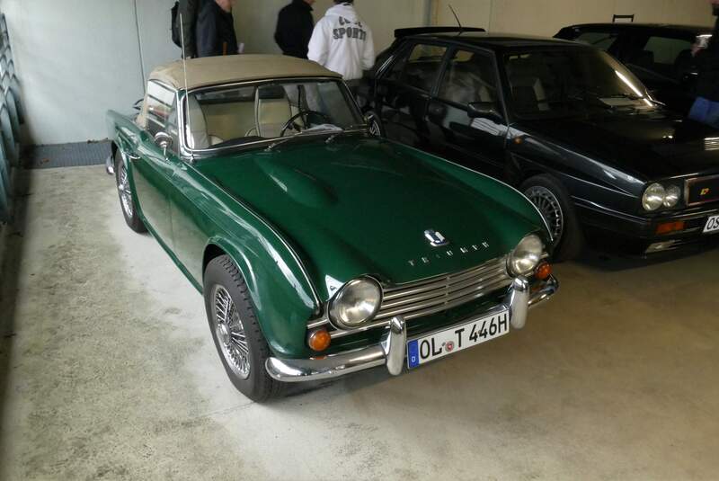 Triumph TR 4 auf der Bremen Classic Motorshow 2020