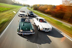 Triumph TR 4A, Mercedes 280 SL, Citroen D Super 5, Alfa Romeo 1750 GTV