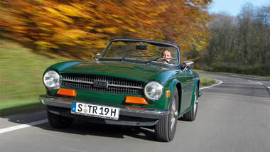 Triumph TR 6, Baujahr 1973