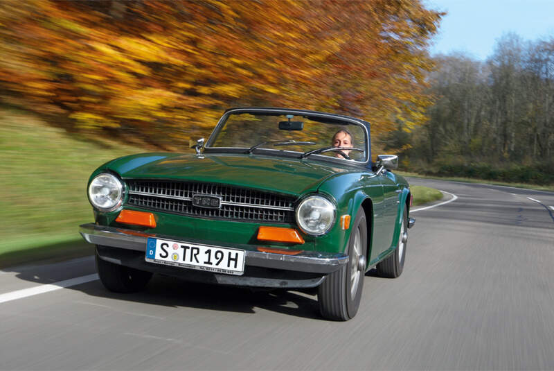 Triumph TR 6, Baujahr 1973