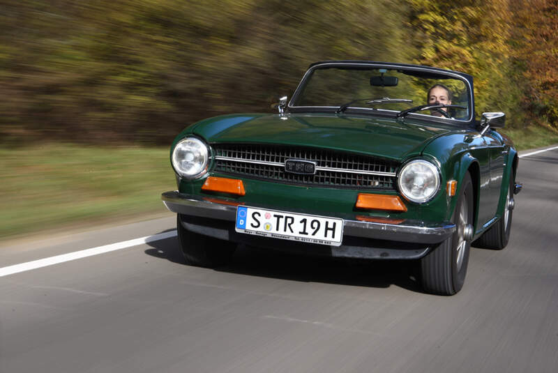 Triumph TR 6, Baujahr 1973