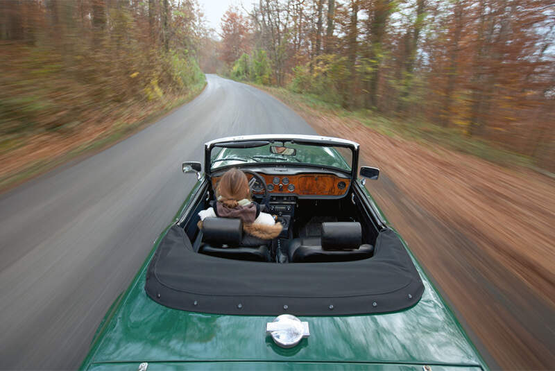 Triumph TR 6, Baujahr 1973