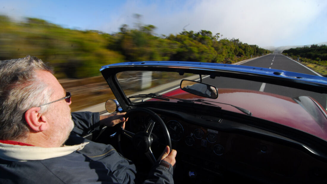 Triumph TR 6, Cockpit