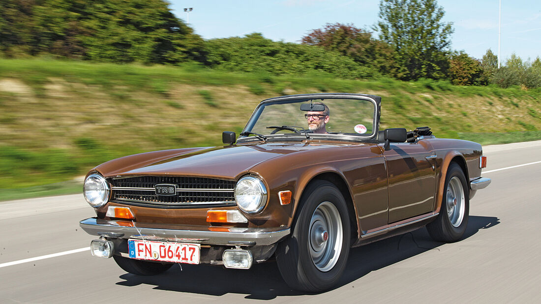 Triumph TR 6, Seitenansicht