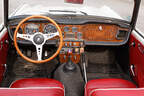 Triumph TR4, Cockpit