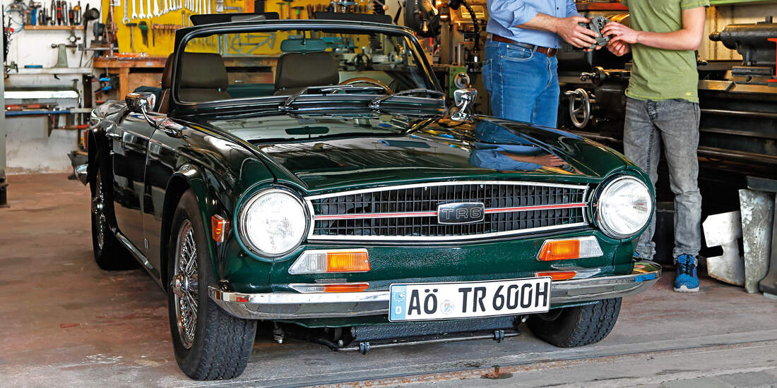 Triumph Tr6 Neuaufbau Roadster Projekt Mit überraschungen Auto