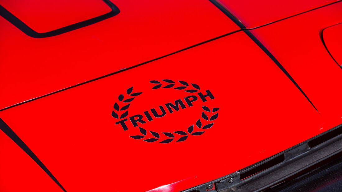Triumph TR7 Cabrio, Emblem