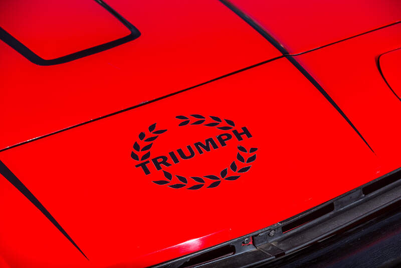 Triumph TR7 Cabrio, Emblem