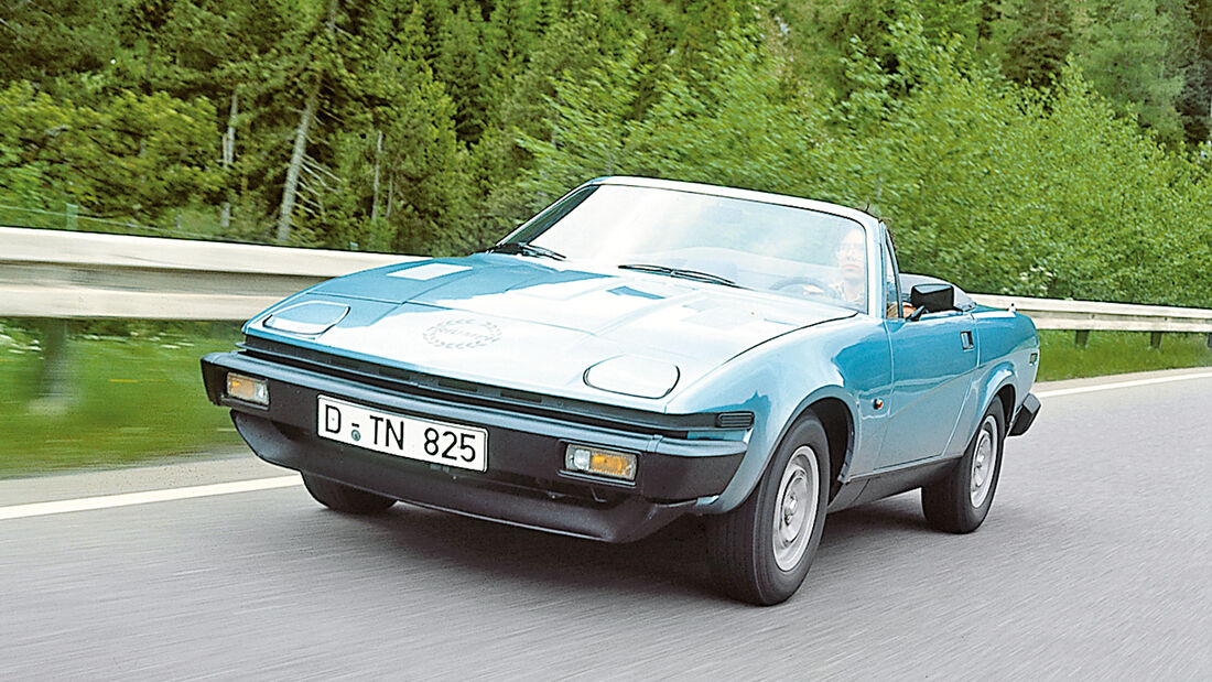 Triumph TR7 Drophead Coupé, Frontansicht