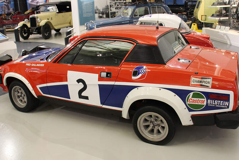 Triumph TR7 V8 Rally Car im British Motor Museum