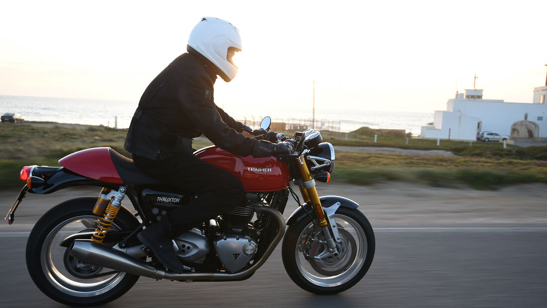 Triumph Thruxton 1200 R, Impression, Motorrad