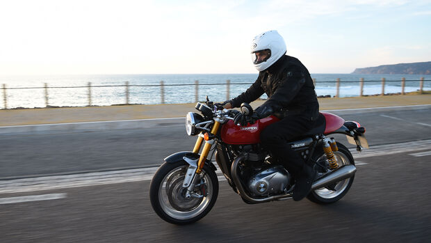 Triumph Thruxton 1200 R, Impression, Motorrad