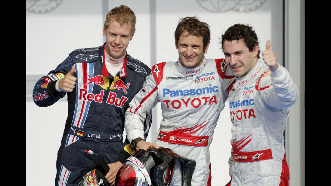 Trulli, Glock & Vettel