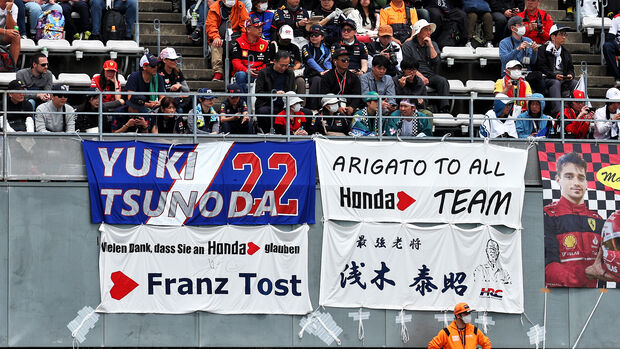 Tsunoda-Fans - Formel 1 - GP Japan - Suzuka - 6. April 2024