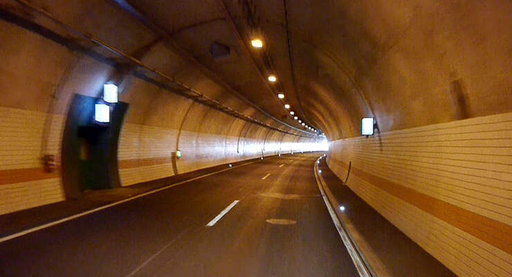 Tunnelsperrungen wegen Wartung