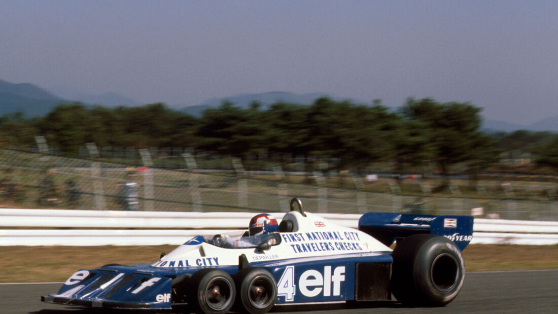 Tyrrell P34 - Rennwagen - Spitzname "Tausendfüßer"