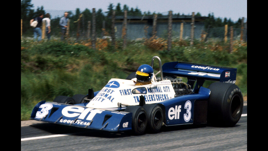 Tyrrell P34 - Spitzname "Tausendfüßer"