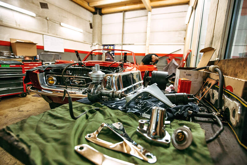 US-Schrauber, Impression, amerikanische Sportwagen