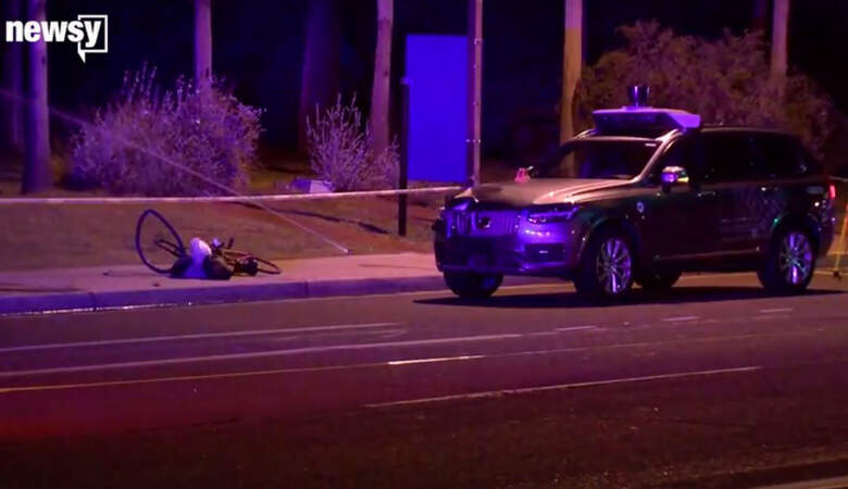 Uber Unfall in Tempe Arizona Volvo XC90