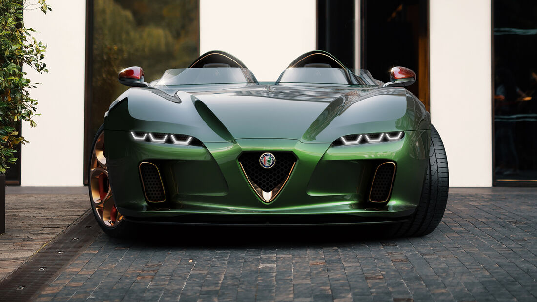 Ugur Sahin Design Alfa Romeo Barchetta Render 2020