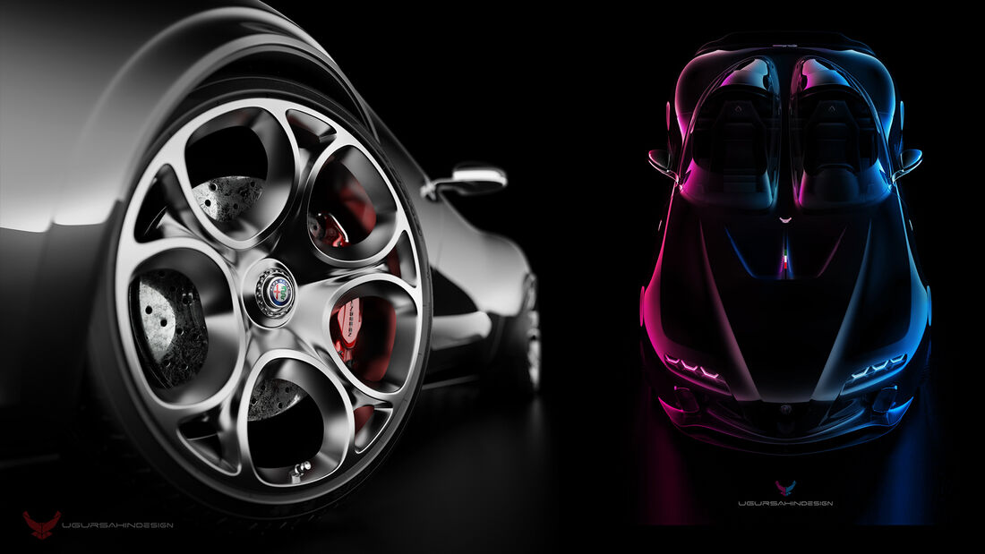 Ugur Sahin Design Alfa Romeo Barchetta Render 2020
