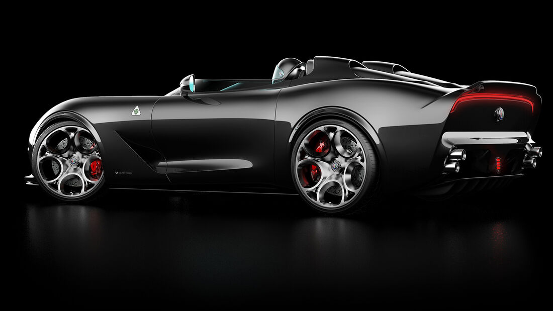 Ugur Sahin Design Alfa Romeo Barchetta Render 2020