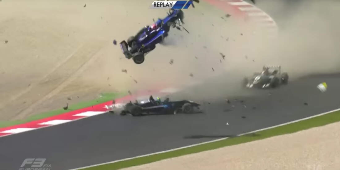 Unfall - Zhi Cong Li - Formel 3 - Spielberg - 2016