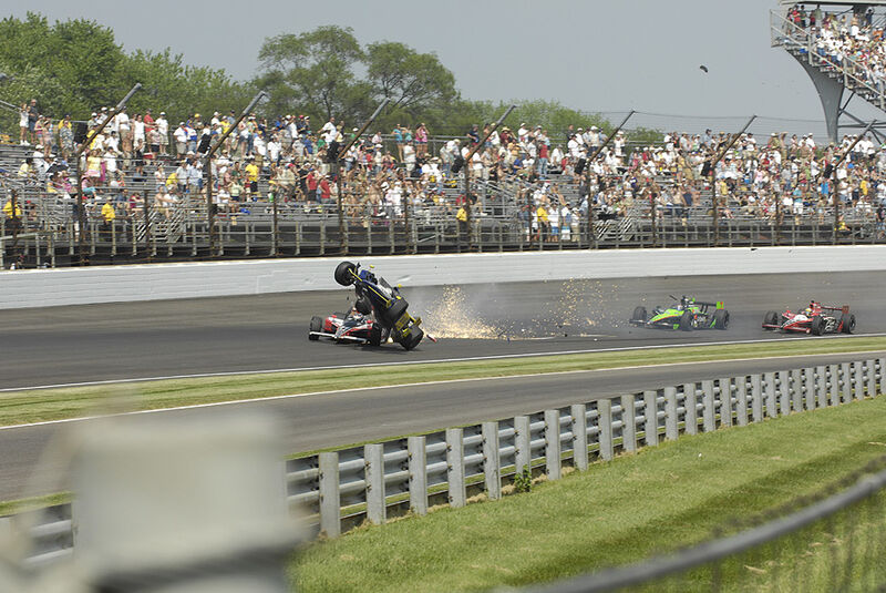 Unfall beim Indy 500